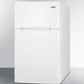 Summit CP34WADA 19" Wide 2-door Refrigerator-freezer, ADA Height