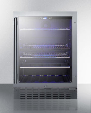 Summit SCR2466B 24" Wide Built-in Beverage Cooler