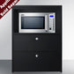 Summit CWM2ADA 2-drawer Microwave Cabinet, ADA Height
