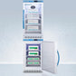 Summit ARG31PVBIADAAFZ2PVBIADASTACK 20" Wide Performance Series All-refrigerator/all-freezer Combination