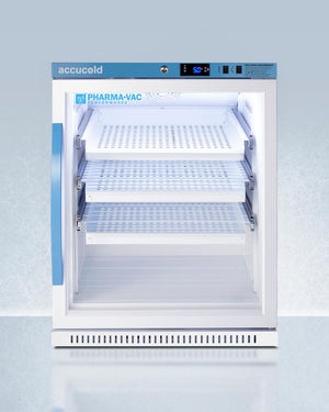 Summit ARG61PVBIADADR 6 CU.FT. ADA Height Vaccine Refrigerator, With Removable Drawers