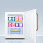 Summit FS30LTBC Compact All-freezer With Antimicrobial Pure Copper Handle