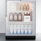 Summit SCR600BGLCSS 24" Wide Built-in Beverage Center