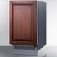 Summit BIM182IF 18" Wide Clear Icemaker (panel Not Included)