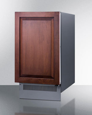 Summit BIM182IF 18" Wide Clear Icemaker (panel Not Included)