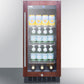 Summit SCR1536BGPNR 15" Wide Built-in Beverage Center (panel Not Included)