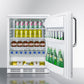 Summit FF6W7BZ 24" Wide All-refrigerator