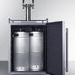 Summit SBC682WKDTWIN 24" Wide Built-in Wine Kegerator