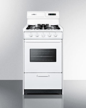 Summit WNM1307KW 20" Wide Gas Range