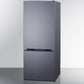 Summit FFBF154SS 28" Wide Bottom Mount Refrigerator-freezer