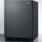 Summit CT663BKADA 24" Wide Refrigerator-freezer, ADA Compliant