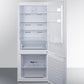 Summit FFBF151W 28" Wide Bottom Mount Refrigerator-freezer