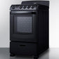 Summit RE2413B 24" Wide Electric Coil Range