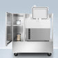 Summit SPRF36LCART Stainless Steel Cart With Portable Refrigerator/freezer