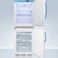 Summit ARS6PVVT65MLSTACKMED2 24" Wide All-refrigerator/all-freezer Combination