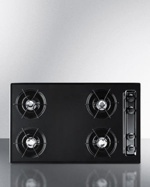 Summit TNL05P 30" Wide 4-burner Gas Cooktop