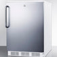 Summit CT66LWSSTB 24" Wide Refrigerator-freezer
