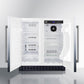 Summit FFRF3075WCSS 30" Wide Built-in Refrigerator-freezer
