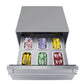 Summit SCR615TDCSS 24" Wide Built-in Commercial Beverage Refrigerator With Top Drawer