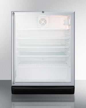 Summit SCR600BGLSHADA 24" Wide Beverage Center, ADA Compliant