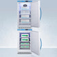 Summit ARS32PVBIADAAFZ2PVBIADASTACK 20" Wide Performance Series All-refrigerator/all-freezer Combination
