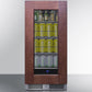 Summit SDHG1533PNR 15" Wide Built-in Beverage Center (panel Not Included)
