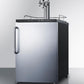 Summit SBC635MSSTBTRIPLE 24" Wide Kegerator