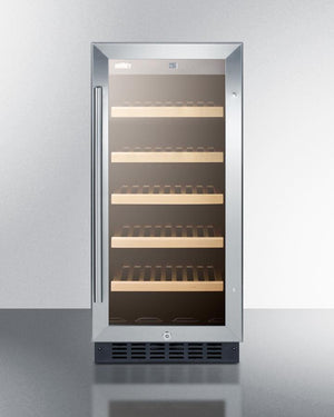 Summit ALWC15CSS 15" Wide Built-in Wine Cellar, ADA Compliant