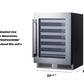 Summit SDHW2442 24" Wide Built-in Wine Cellar