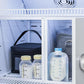 Summit ARS8MLMCLK Purpose-built All-refrigerator for Breast Milk Storage With 4 Interior Locking Compartments, Antimicrobial Silver-ion Handle, and A Hospital Grade Cord With 'green Dot' Plug