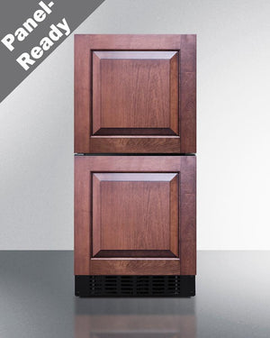 Summit ASDR1524PNR 15" Wide 2-drawer All-refrigerator, ADA Compliant (panels Not Included)