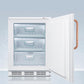 Summit VT65MLTBC 24" Wide All-freezer With Antimicrobial Pure Copper Handle
