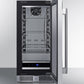 Summit SDHR1534 15" Wide Built-in All-refrigerator