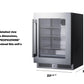 Summit SDHG2443LHD 24" Wide Built-in Beverage Center