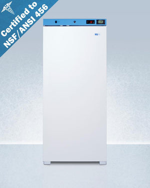 Summit ACR1011WNSF456LHD 24" Wide Upright Medical Refrigerator, Certified To Nsf/ansi 456 Vaccine Storage Standard