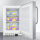 Summit SCF505SSTBADA 20" Wide Built-in Commercial All-freezer, ADA Compliant