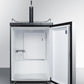 Summit SBC635MSSHH 24" Wide Kegerator