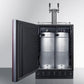 Summit SBC7BRSIFLHD 24" Wide Beer Kegerator (panel Not Included)