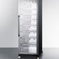 Summit SCR1401RI 24" Wide Mini Reach-in Beverage Center With Dolly