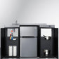Summit CK55ADASINKL 54" Wide All-in-one Kitchenette, ADA Counter Height