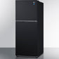 Summit FF1087BIM 24" Wide Top Mount Refrigerator-freezer With Icemaker