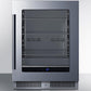 Summit SDHG2443LHD 24" Wide Built-in Beverage Center