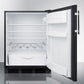 Summit FF63BKADA 24" Wide All-refrigerator, ADA Compliant