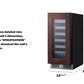 Summit SDHW1532PNR 15" Wide Built-in Wine Cellar (panel Not Included)
