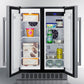 Summit FFRF24SSCSS 24" Wide Built-in Refrigerator-freezer