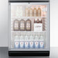 Summit SCR600BGLSH 24" Wide Beverage Center