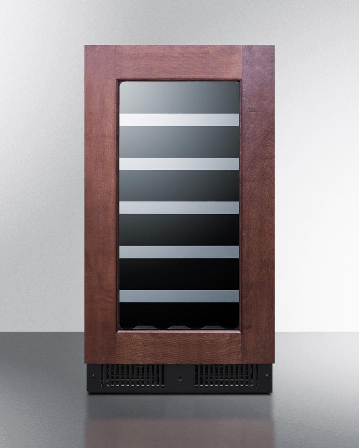 Summit CL18WCPNRLHD 18" Wide Built-in Wine Cellar (panel Not Included)
