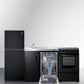 Summit ACK80HT 80" Wide All-in-one Kitchenette With Range and Dishwasher