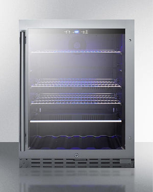 Summit ALBV2466CSS 24" Wide Built-in Beverage Cooler, ADA Compliant