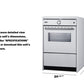 Summit WEM665W 24" Wide Induction Range